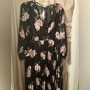Floral,flowy dress